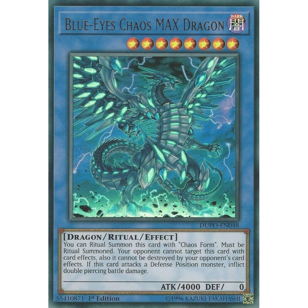 Image for Blue-Eyes Chaos MAX Dragon (DUPO-EN048) (DUPO) - YuGiOh