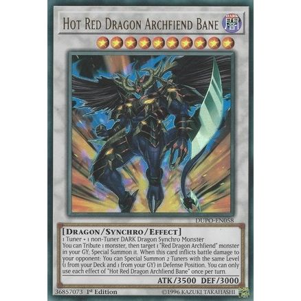 Image for Hot Red Dragon Archfiend Bane (DUPO-EN058) (DUPO) - YuGiOh