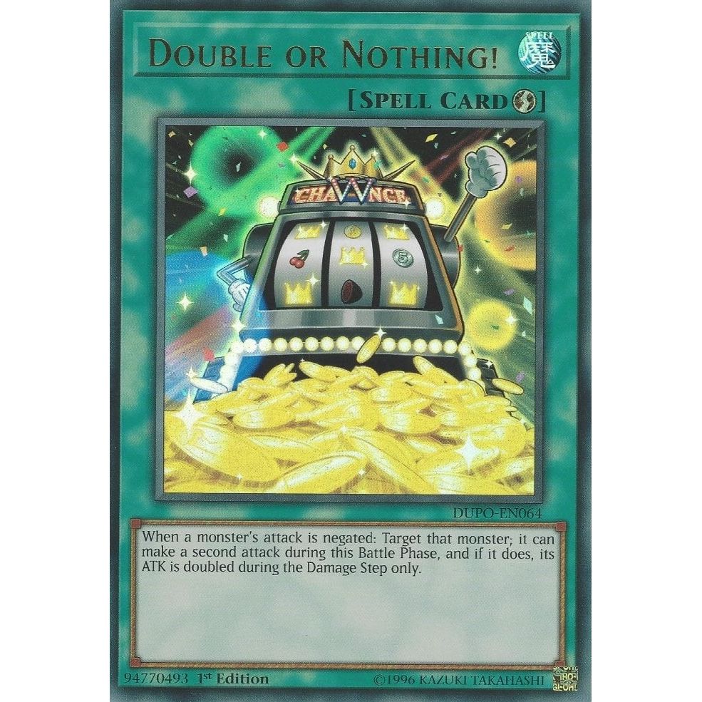 Image for Double or Nothing! (DUPO-EN064) (DUPO) - YuGiOh