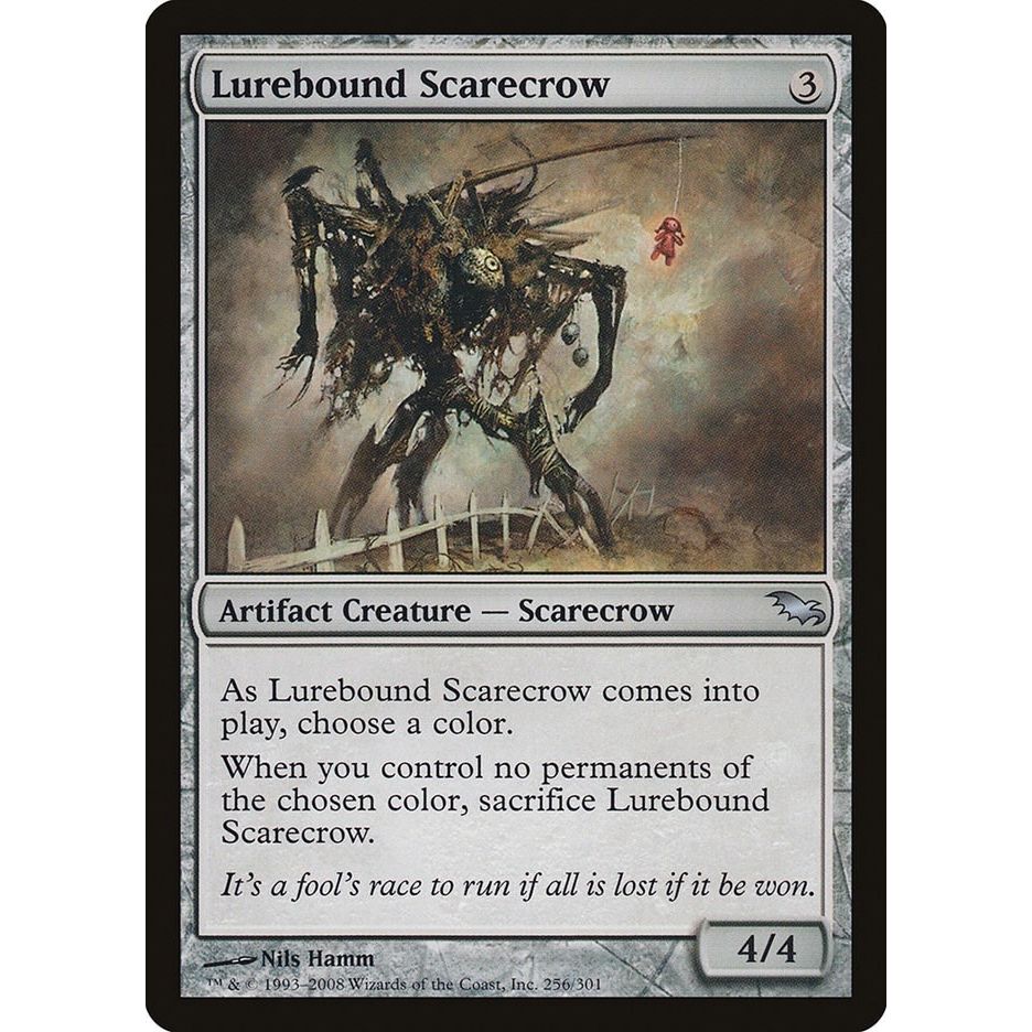 Image for Lurebound Scarecrow (256) (SHM) - Magic: The Gathering