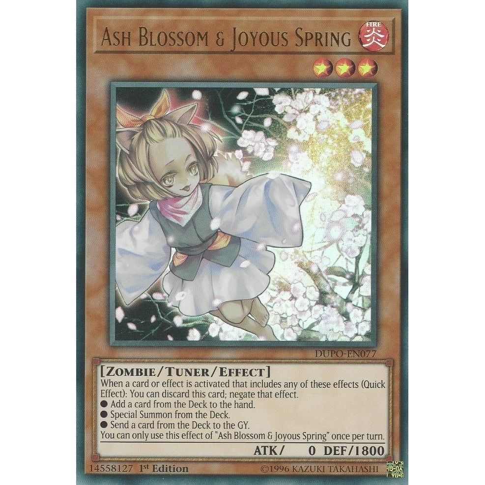 Image for Ash Blossom & Joyous Spring (DUPO-EN077) (DUPO) - YuGiOh
