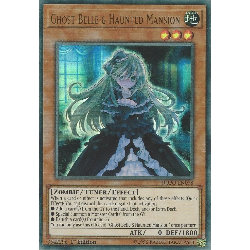 Image for Ghost Belle & Haunted Mansion (DUPO-EN078) (DUPO) - YuGiOh