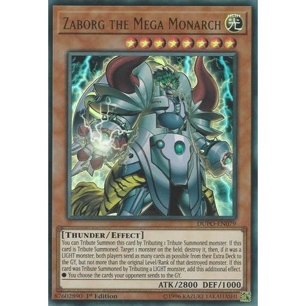 Image for Zaborg the Mega Monarch (DUPO-EN079) (DUPO) - YuGiOh