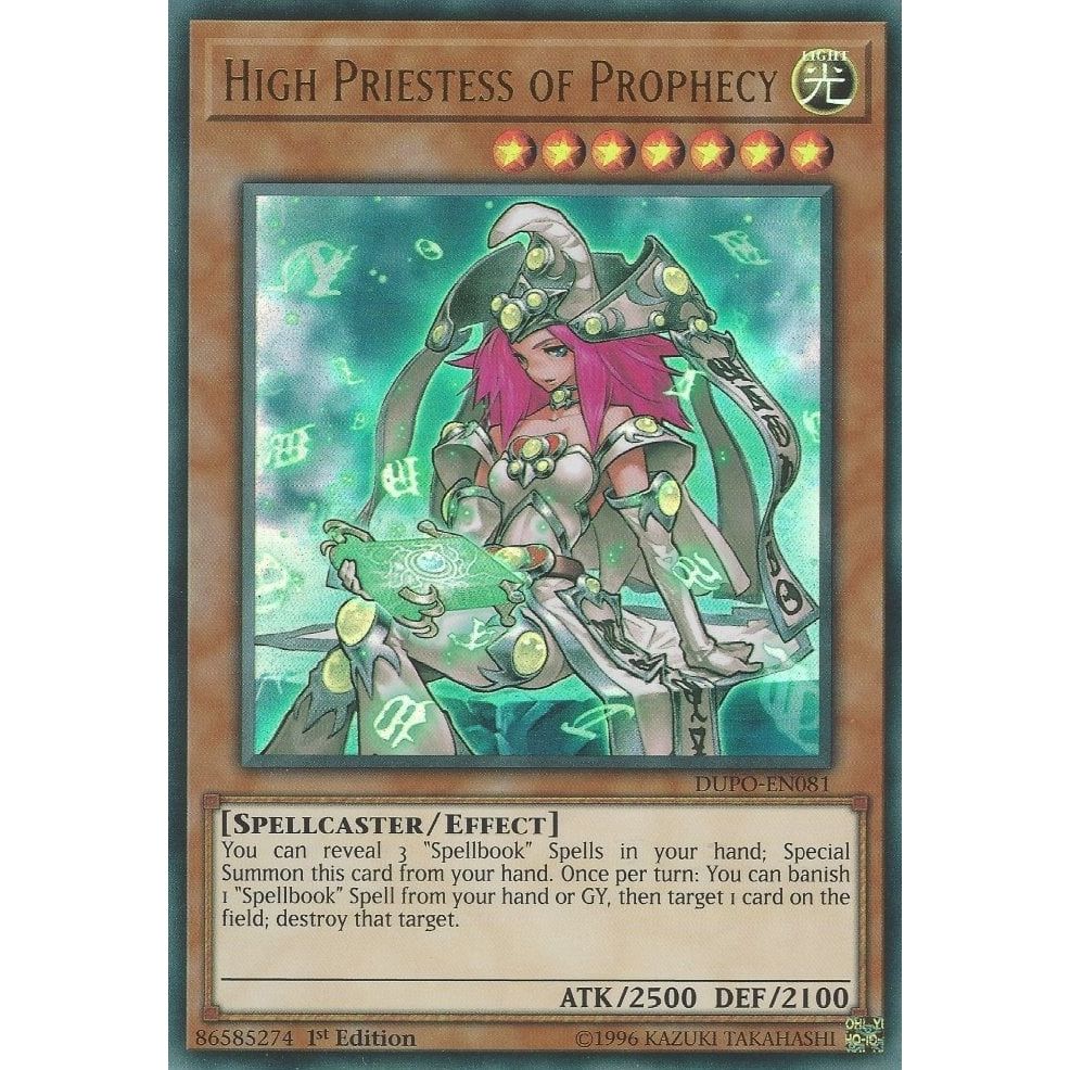 Image for High Priestess of Prophecy (DUPO-EN081) (DUPO) - YuGiOh