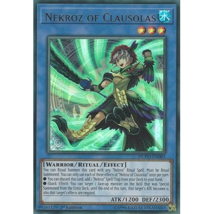Image for Nekroz of Clausolas (DUPO-EN085) (DUPO) - YuGiOh