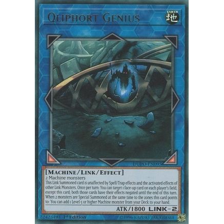 Image for Qliphort Genius (DUPO-EN095) (DUPO) - YuGiOh