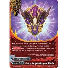 Image for Deity Purple Dragon Shield (S-TD01/0014EN) (S-TD01) - Future Card BuddyFight