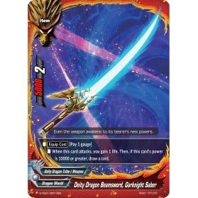 Image for Deity Dragon Beamsword, Garknight Saber (S-TD01/0017EN) (S-TD01) - Future Card BuddyFight