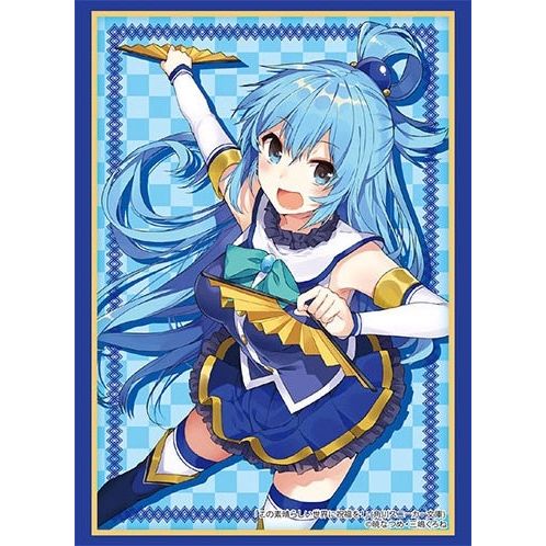 Image for Bushiroad Sleeve Collection HG Vol.1896: Kadokawa Sneaker Bunko - KonoSuba - Aqua (60-Pack) - Card Sleeves