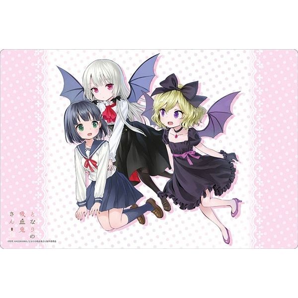 Image for Bushiroad Rubber Mat Collection Vol.284: Tonari no Kyuuketsuki-san - Sophie, Akari, & Erie - Playmats