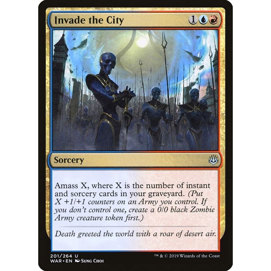 Image for Invade the City (201) (WAR) - Magic: The Gathering