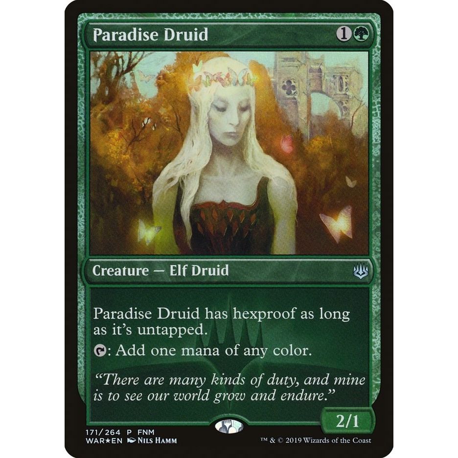 Image for Paradise Druid (171) (FNM) - Magic: The Gathering