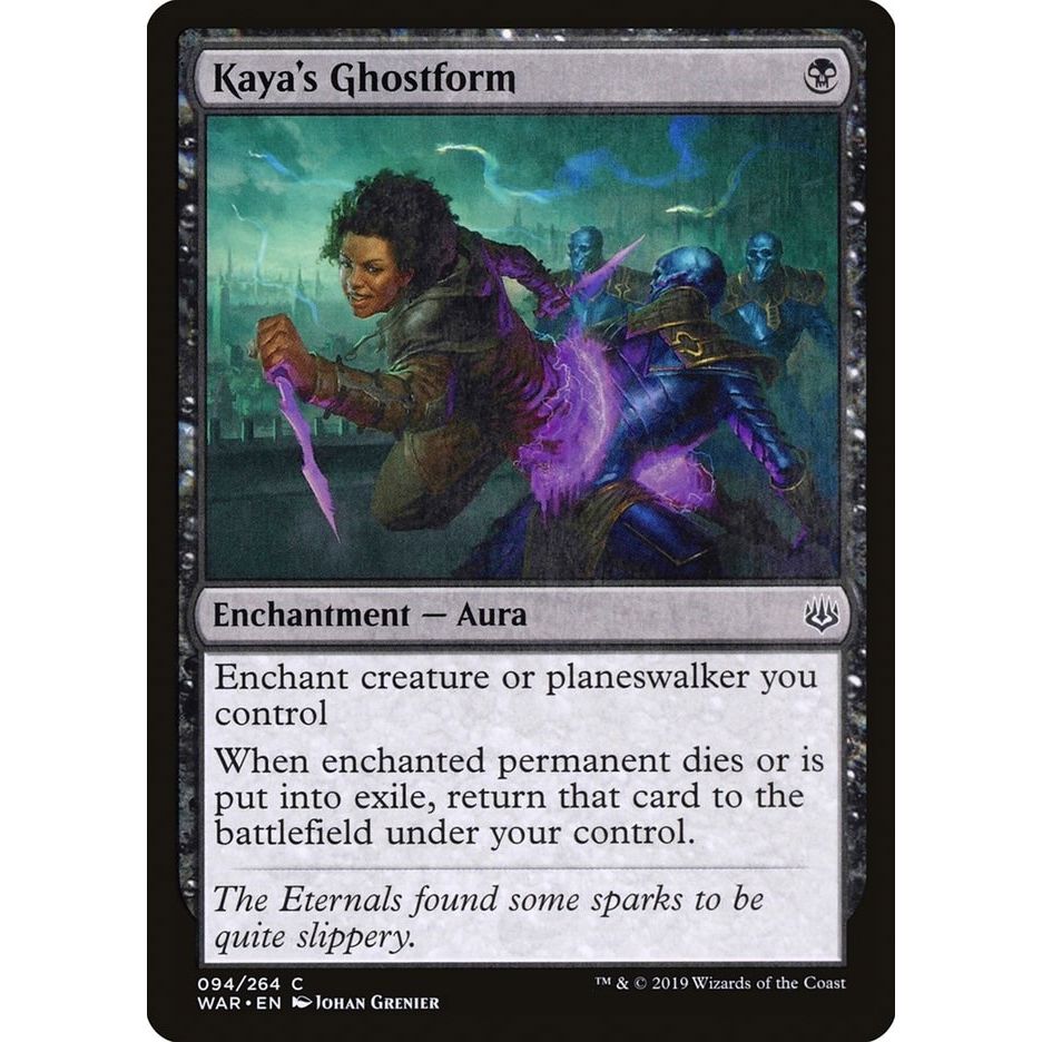 Image for Kaya's Ghostform (94) (WAR) - Magic: The Gathering