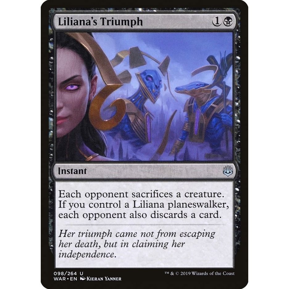Image for Liliana's Triumph (98) (WAR) - Magic: The Gathering