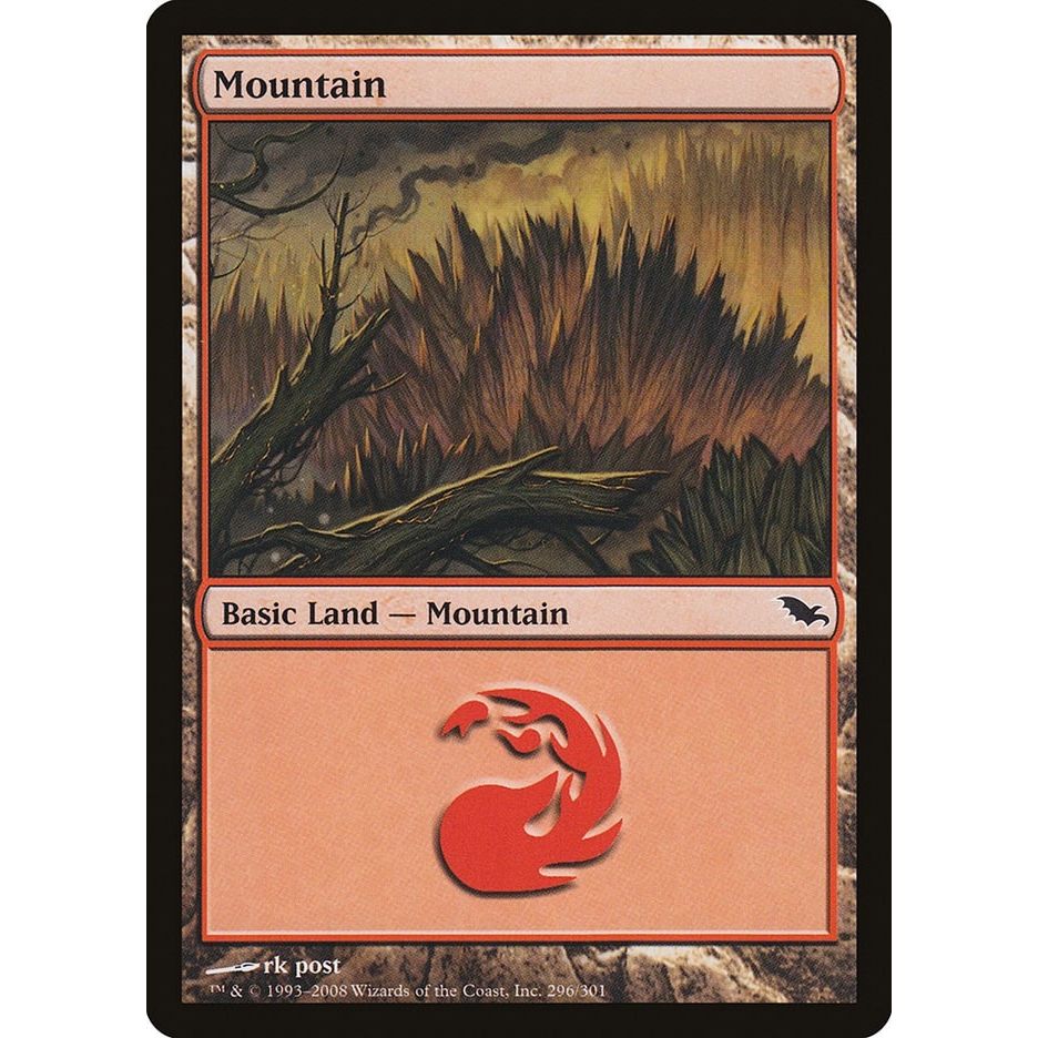Image for Mountain (296) (296) (SHM) - Magic: The Gathering