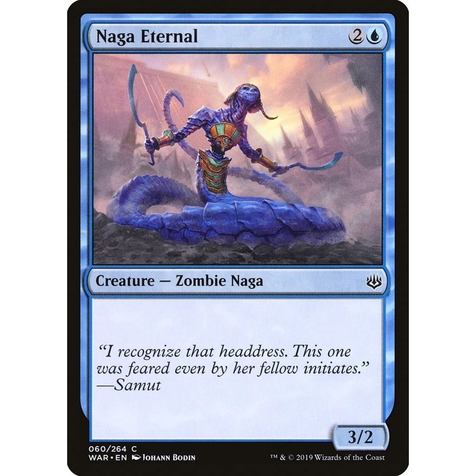 Image for Naga Eternal (60) (WAR) - Magic: The Gathering