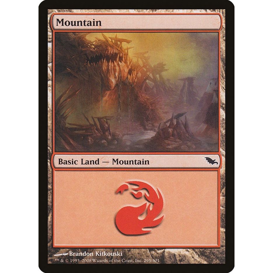 Image for Mountain (295) (295) (SHM) - Magic: The Gathering