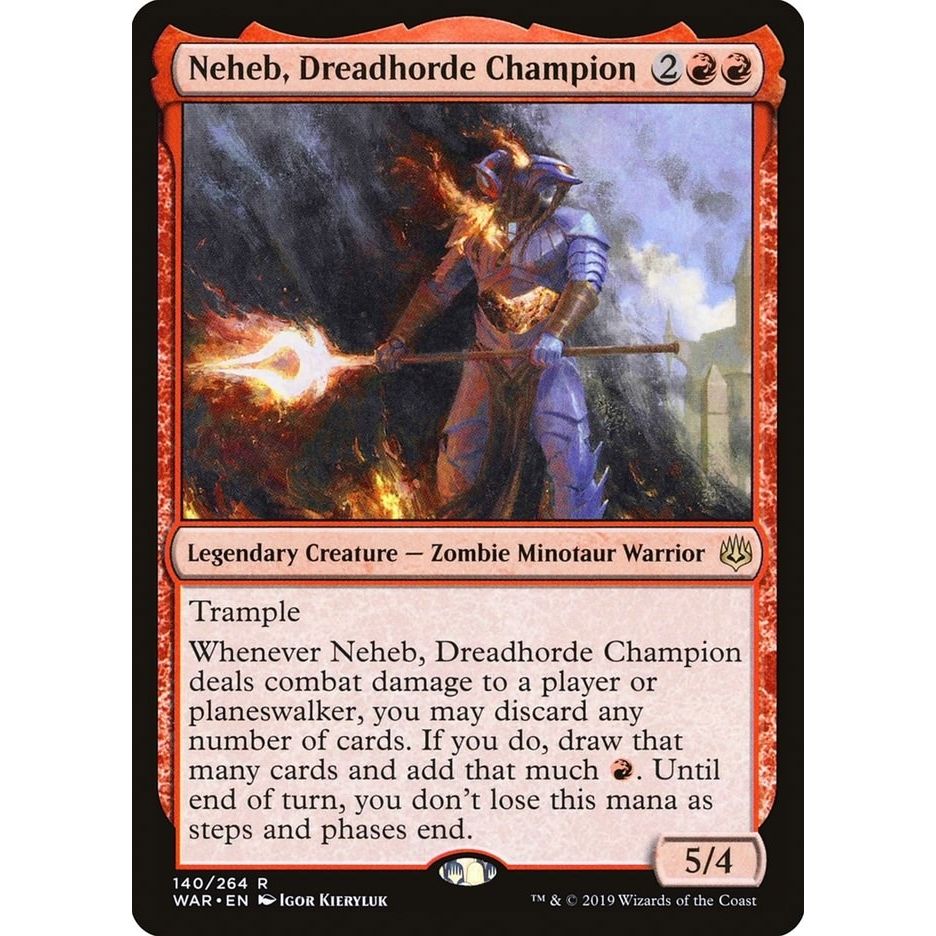 Image for Neheb, Dreadhorde Champion (140) (WAR) - Magic: The Gathering