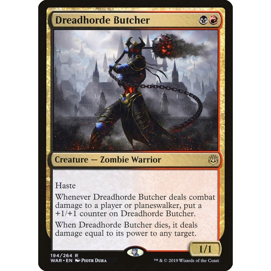 Image for Dreadhorde Butcher (194) (WAR) - Magic: The Gathering