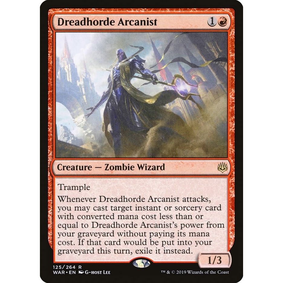 Image for Dreadhorde Arcanist (125) (WAR) - Magic: The Gathering