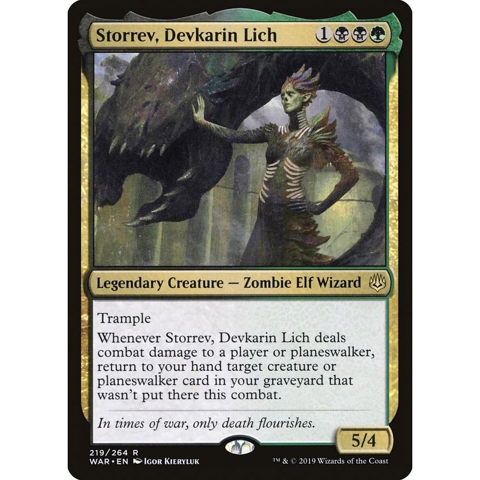 Image for Storrev, Devkarin Lich (219) (WAR) - Magic: The Gathering