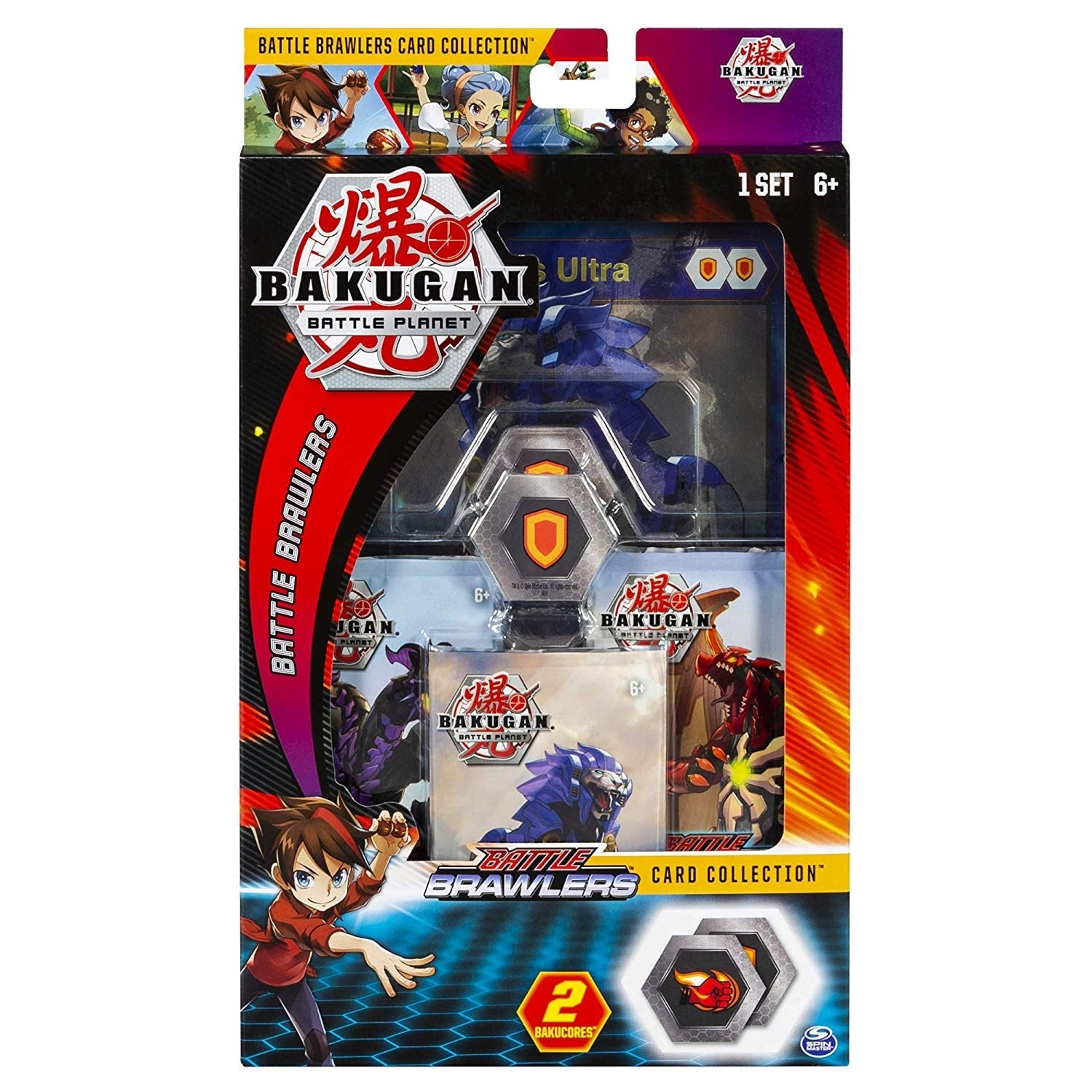 Image for Bakugan Deluxe Battle Brawlers Card Collection with Jumbo Foil Hydorous Ultra Card - Bakugan TCG