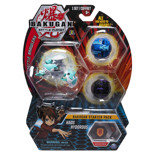 Image for Bakugan Starter 3-Pack - Haos Hydorous - Bakugan TCG