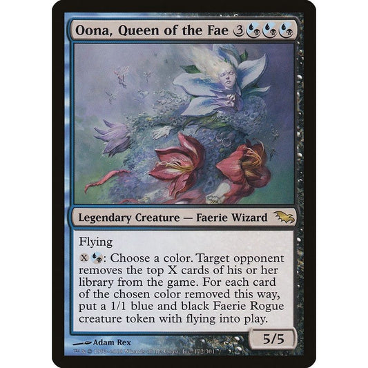 Image for Oona, Queen of the Fae (172) (SHM) - Magic: The Gathering