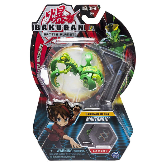 Image for Bakugan Ultra 3-inch Tall Collectible Transforming Creature - Ventus Mantonoid - Bakugan TCG