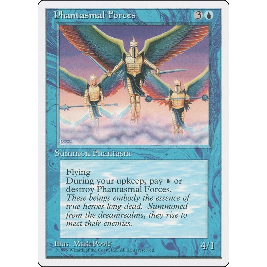 Image for Phantasmal Forces (4ED) - Magic: The Gathering