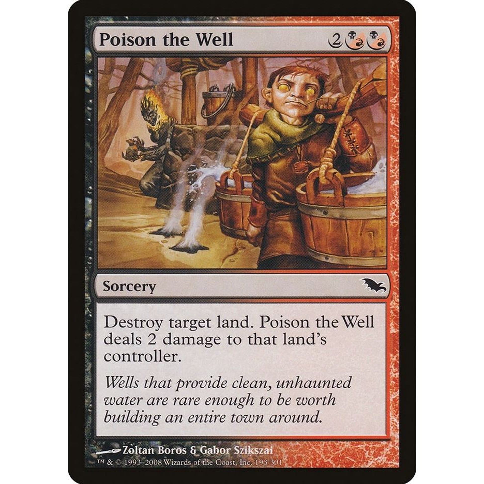 Image for Poison the Well (193) (SHM) - Magic: The Gathering