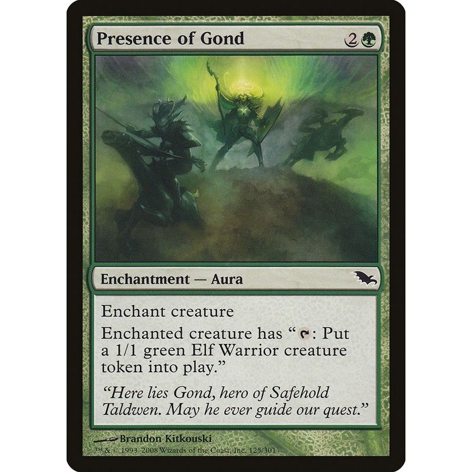 Image for Presence of Gond (125) (SHM) - Magic: The Gathering