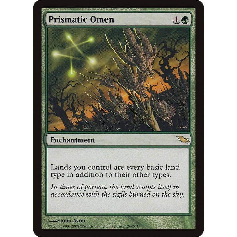 Image for Prismatic Omen (SHM) - Magic: The Gathering
