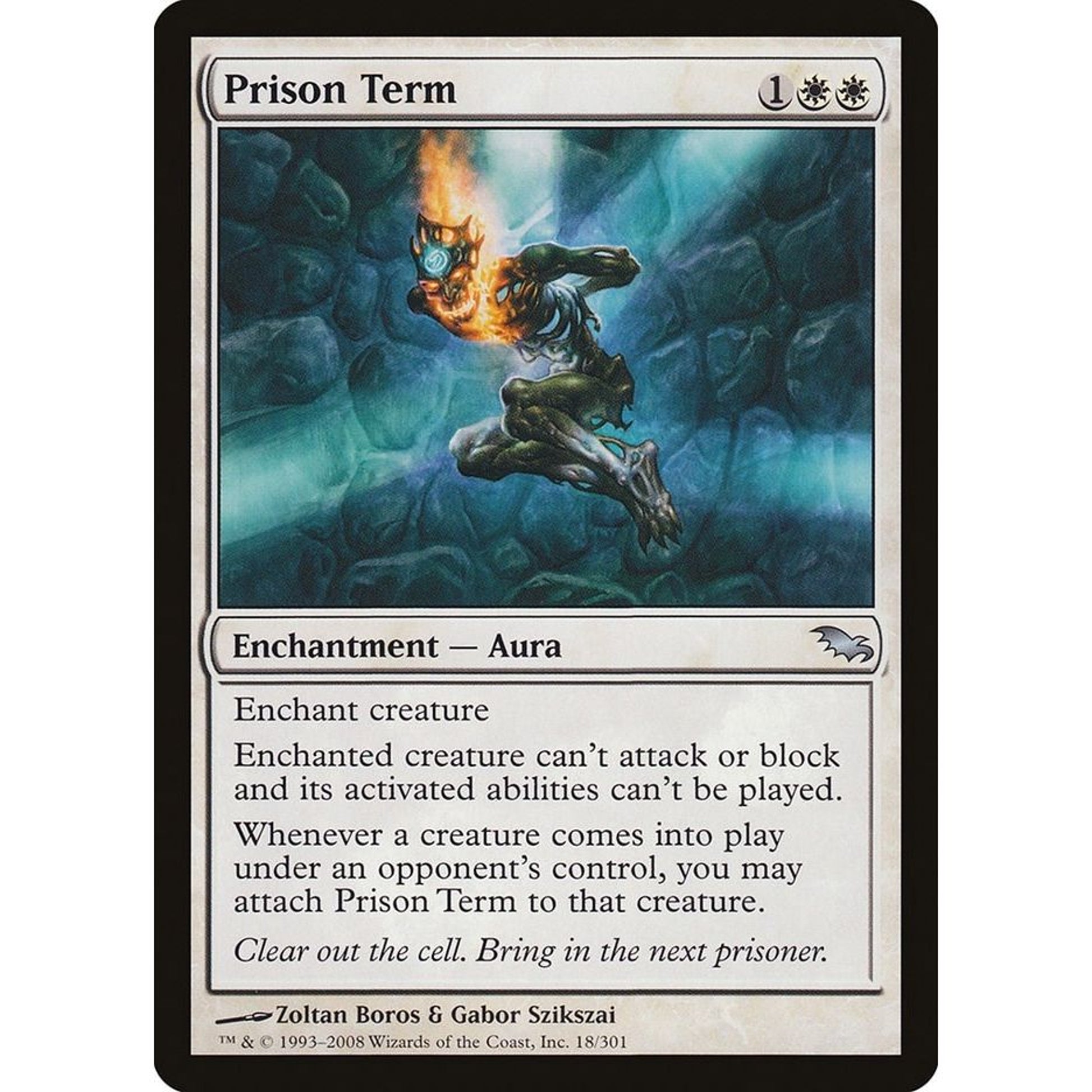 Image for Prison Term (18) (SHM) - Magic: The Gathering