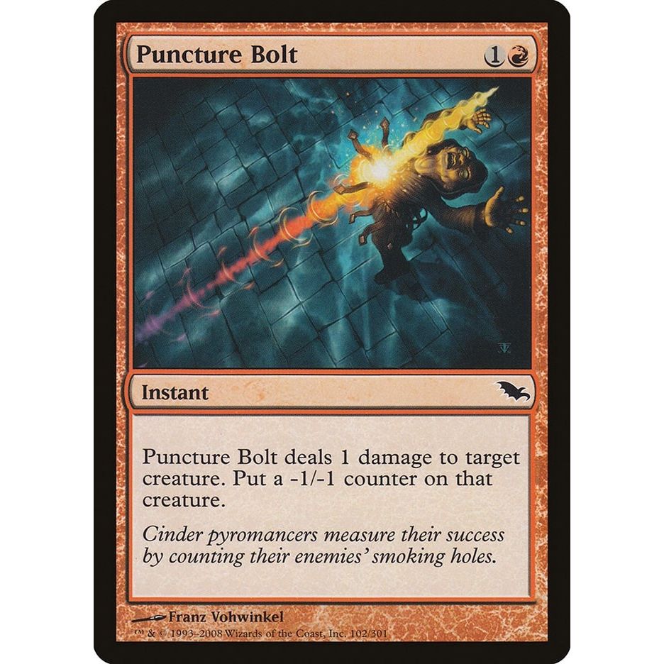 Image for Puncture Bolt (102) (SHM) - Magic: The Gathering