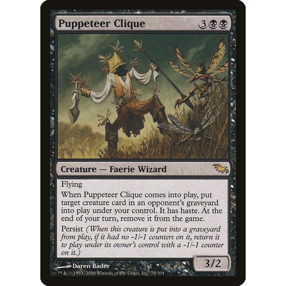 Image for Puppeteer Clique (75) (SHM) - Magic: The Gathering