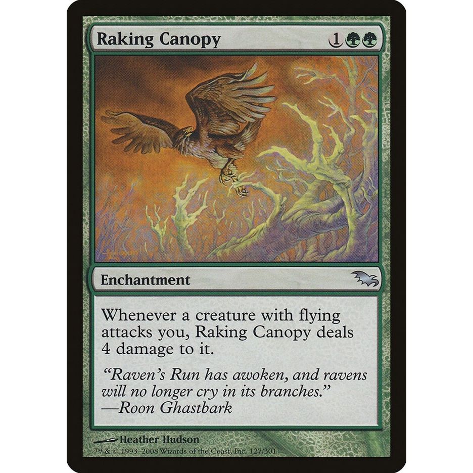 Image for Raking Canopy (127) (SHM) - Magic: The Gathering