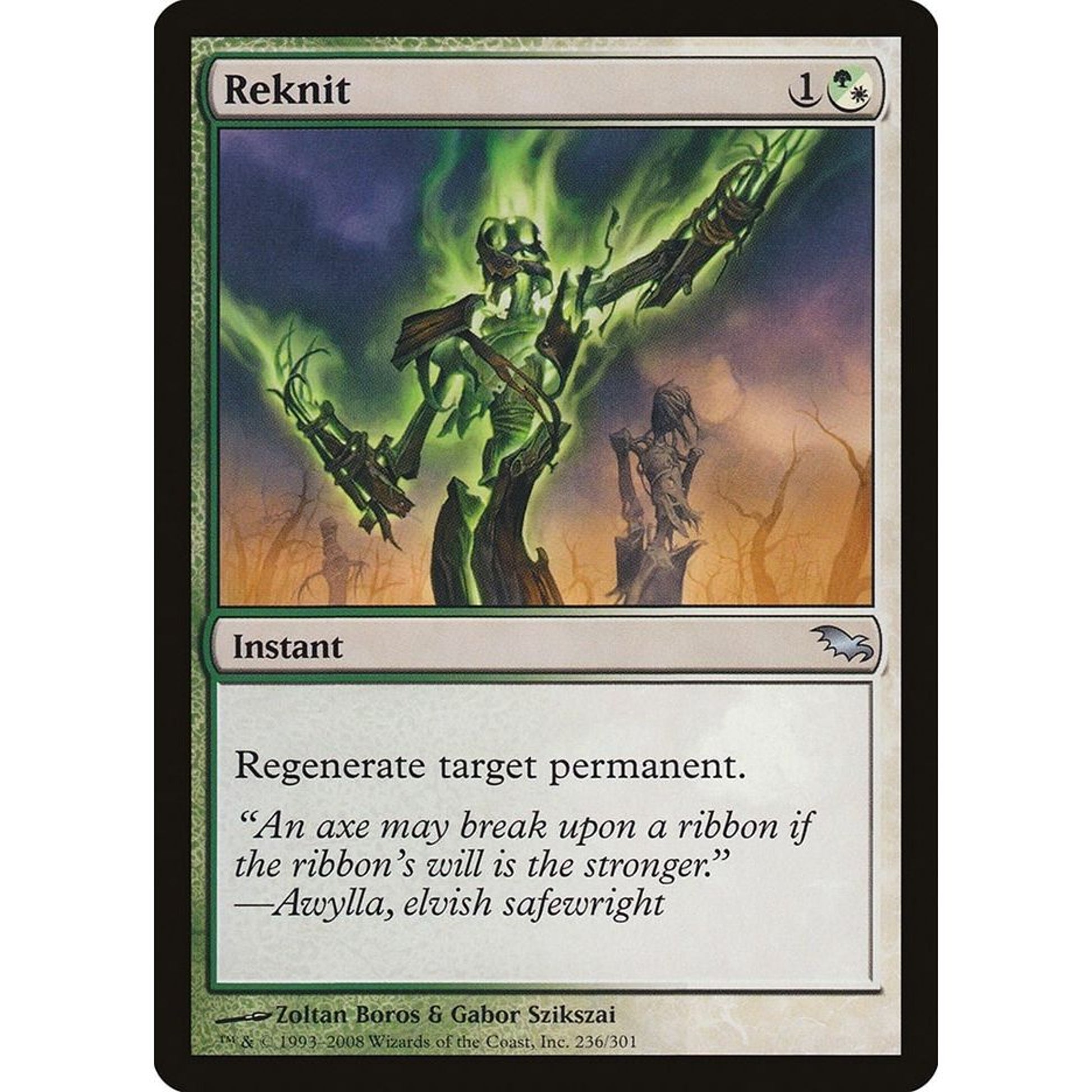 Image for Reknit (236) (SHM) - Magic: The Gathering