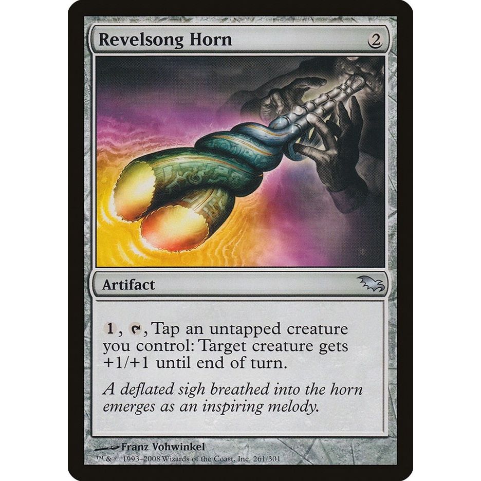 Image for Revelsong Horn (261) (SHM) - Magic: The Gathering