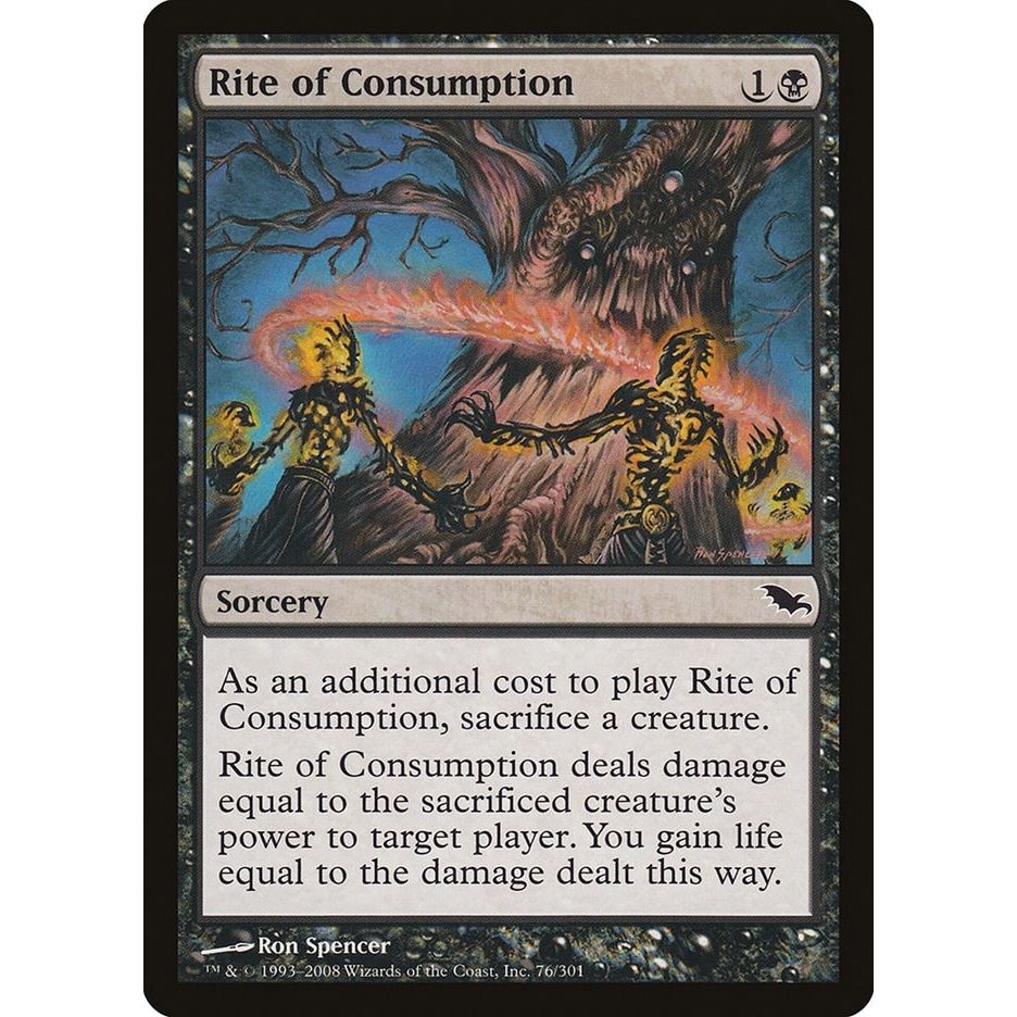 Image for Rite of Consumption (76) (SHM) - Magic: The Gathering
