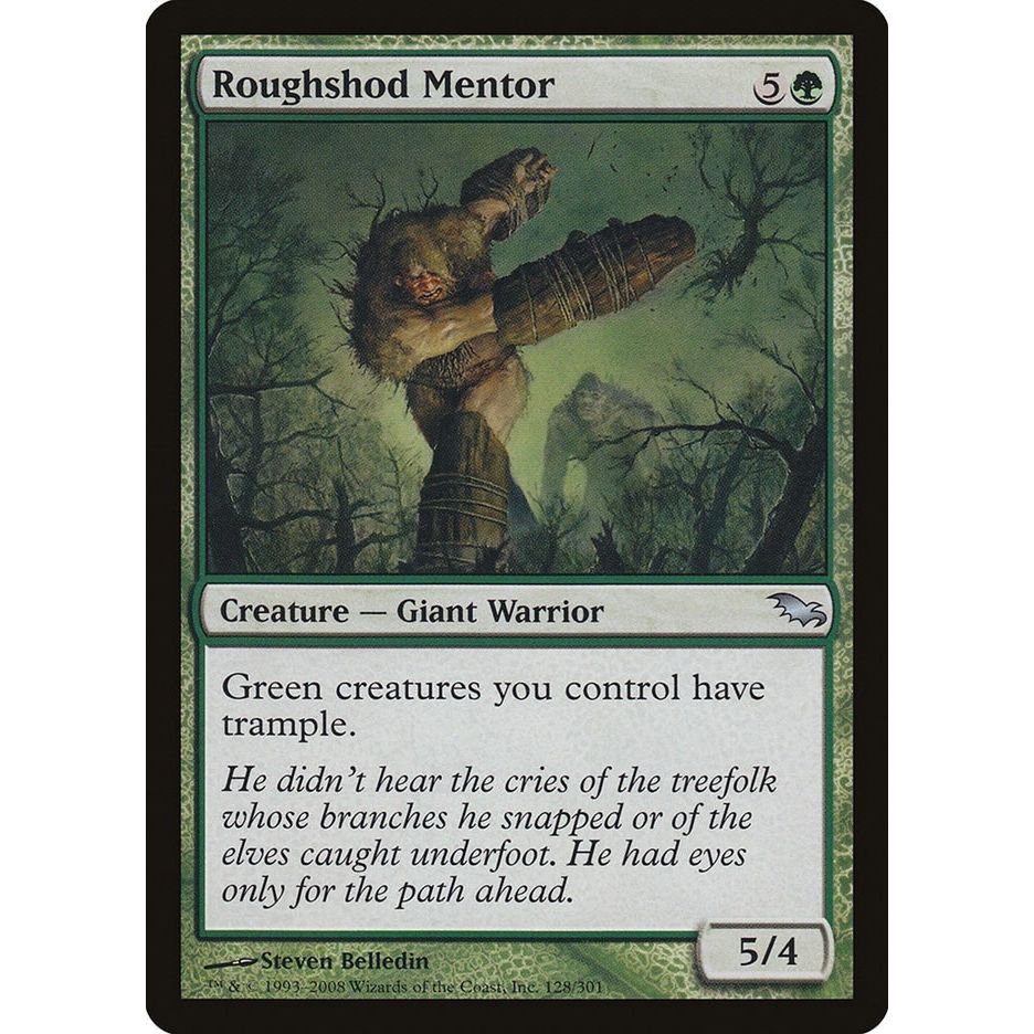 Image for Roughshod Mentor (128) (SHM) - Magic: The Gathering