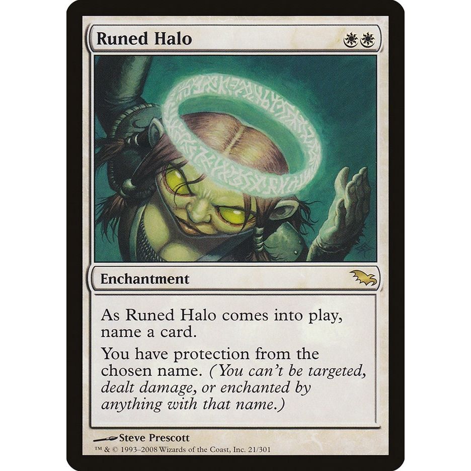 Image for Runed Halo (21) (SHM) - Magic: The Gathering
