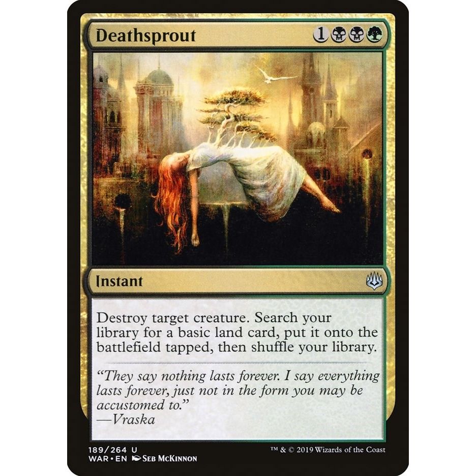 Image for Deathsprout (189) (WAR) - Magic: The Gathering