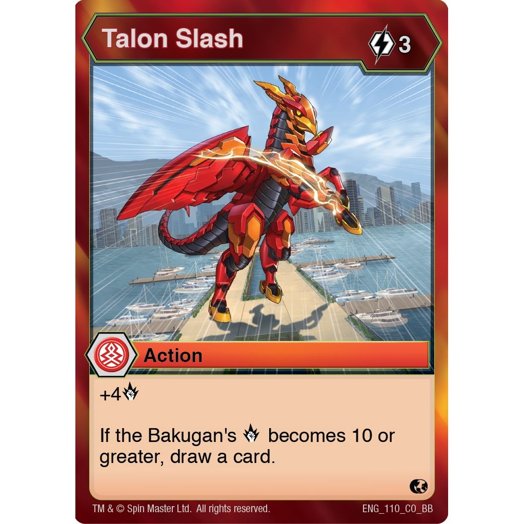 Image for Talon Slash (110) (BB) - Bakugan TCG