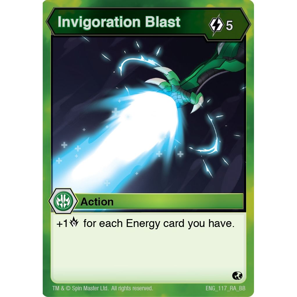 Image for Invigoration Blast (117) (BB) - Bakugan TCG