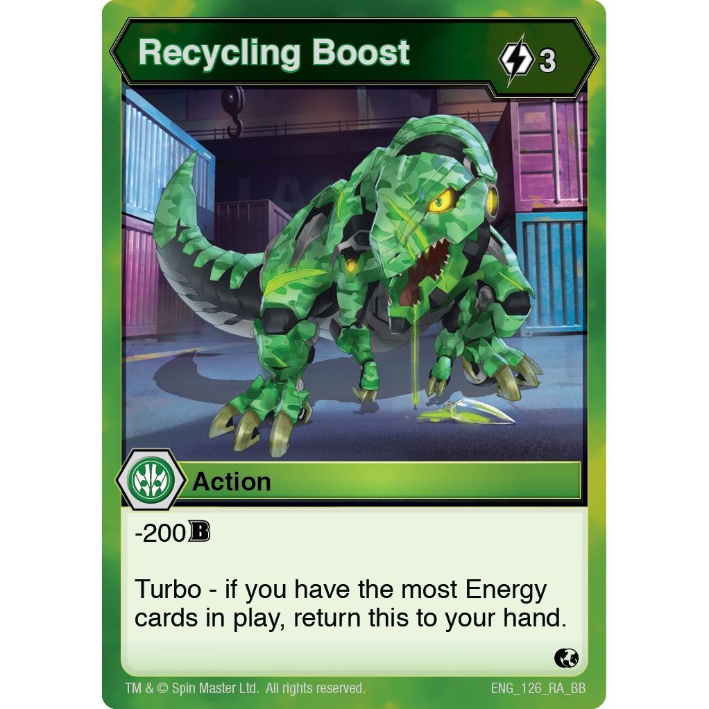 Image for Recycling Boost (126) (BB) - Bakugan TCG