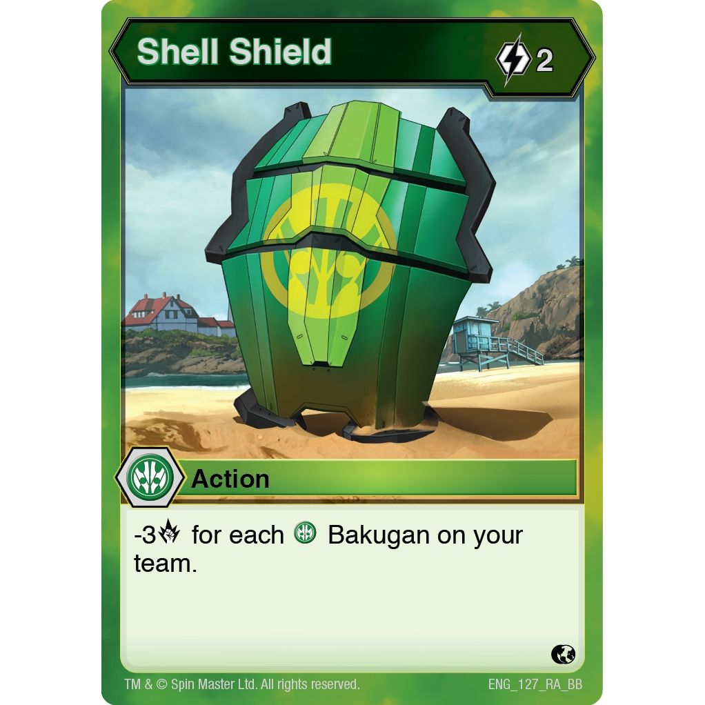 Image for Shell Shield (127) (BB) - Bakugan TCG