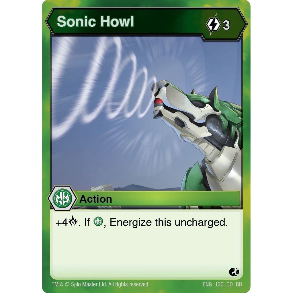 Image for Sonic Howl (130) (BB) - Bakugan TCG