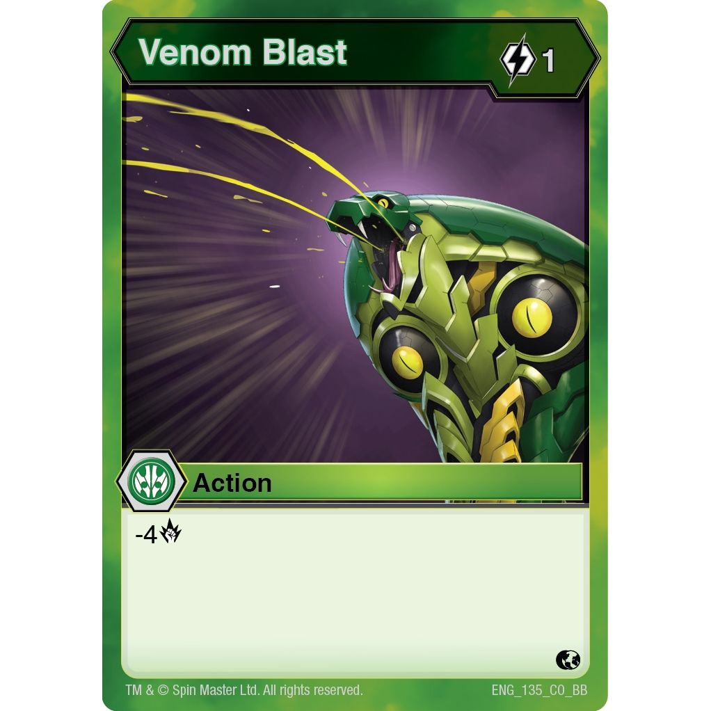 Image for Venom Blast (135) (BB) - Bakugan TCG