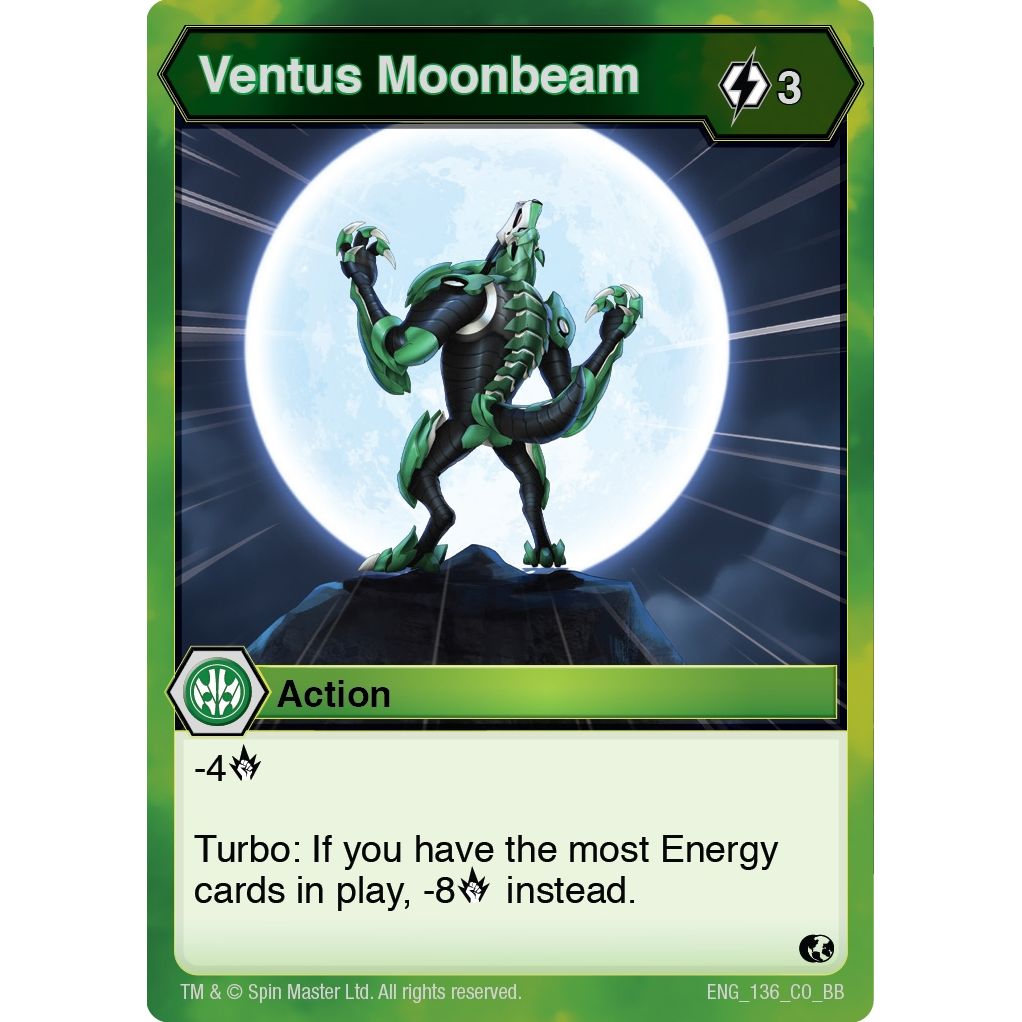 Image for Ventus Moonbeam (136) (BB) - Bakugan TCG